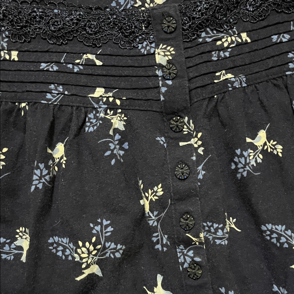 Croft&Barrow Floral Short Sleeve Nightgown, Women’s Size Small - Picture 4 of 5